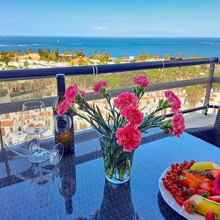 Cozy Ocean And La Gomera View Appartment Playa de las Américas Dış mekan fotoğraf