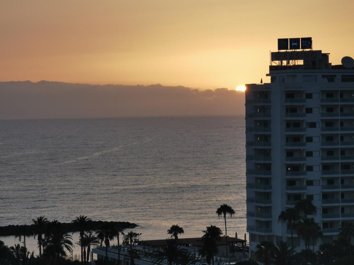 Cozy Ocean And La Gomera View Appartment Playa de las Américas Dış mekan fotoğraf